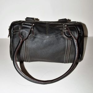 Clark's Black Leather Shoulder Bag